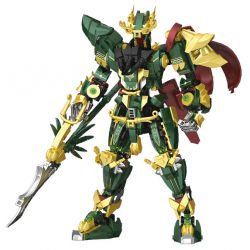 KOZOSHA P2101 2101 QUAN VŨ NGŨ HỔ TƯỚNG bộ đồ chơi xếp lắp ráp ghép mô hình 783 khối