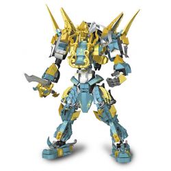 KOZOSHA P2106 2106 ÁO GIÁP MA THUẬT CHIẾN BINH bộ đồ chơi xếp lắp ráp ghép mô hình 788 khối