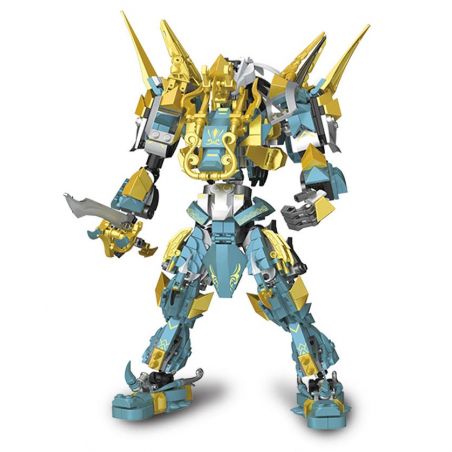 KOZOSHA P2106 2106 ÁO GIÁP MA THUẬT CHIẾN BINH bộ đồ chơi xếp lắp ráp ghép mô hình 788 khối