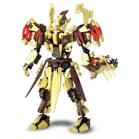 KOZOSHA P2103 2103 NHÂN VẬT HUYỀN THOẠI HẬU NGHỊ bộ đồ chơi xếp lắp ráp ghép mô hình 808 khối