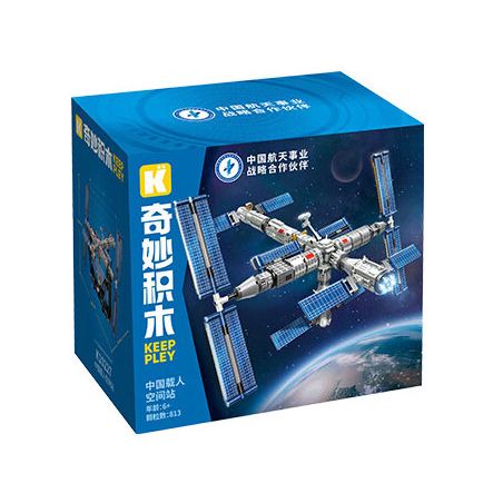 KEEPPLEY K10227 10227 TRẠM VŨ TRỤ CÓ NGƯỜI LÁI CỦA TRUNG QUỐC bộ đồ chơi xếp lắp ráp ghép mô hình City Thành Phố