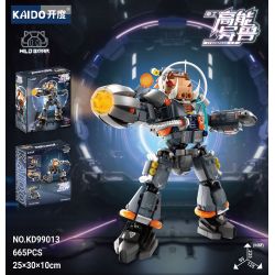 KAIDO KD99013 99013 CÔNG NGHIỆP NẶNG VÀ CON THÚ NĂNG LƯỢNG CAO bộ đồ chơi xếp lắp ráp ghép mô hình CYBERPUNK 665 khối