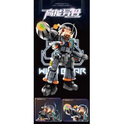 KAIDO KD99013 99013 CÔNG NGHIỆP NẶNG VÀ CON THÚ NĂNG LƯỢNG CAO bộ đồ chơi xếp lắp ráp ghép mô hình CYBERPUNK 665 khối