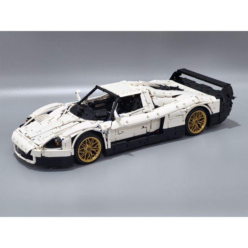 REBRICKABLE MOC-160967 160967 MOC160967 MASERATI MC12 bộ đồ chơi xếp lắp ráp ghép mô hình Technic MASERATI MC12 (1:8) B&W Kỹ Thuật Công Nghệ Cao Mô Hình Phương Tiện 3971 khối