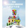 HIGH BOUNDARY DMD001 NHÀ BÓNG BAY bộ đồ chơi xếp lắp ráp ghép mô hình Movie & Game BALLOON HOUSE Phim Và Trò Chơi 1249 khối