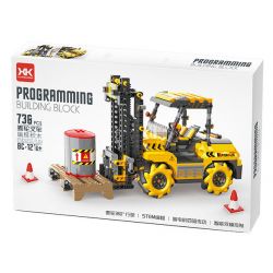 SHOW OFF CONTROL BC-12 LẬP TRÌNH XE NÂNG MAILUN bộ đồ chơi xếp lắp ráp ghép mô hình Technic Kỹ Thuật Công Nghệ Cao Mô Hình Phương Tiện 736 khối