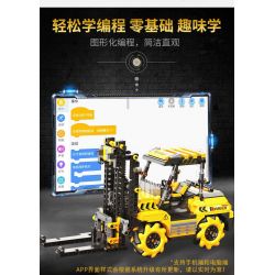 SHOW OFF CONTROL BC-12 LẬP TRÌNH XE NÂNG MAILUN bộ đồ chơi xếp lắp ráp ghép mô hình Technic Kỹ Thuật Công Nghệ Cao Mô Hình Phương Tiện 736 khối