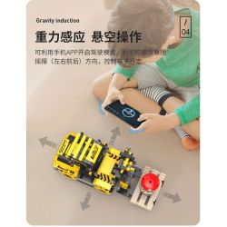SHOW OFF CONTROL BC-12 LẬP TRÌNH XE NÂNG MAILUN bộ đồ chơi xếp lắp ráp ghép mô hình Technic Kỹ Thuật Công Nghệ Cao Mô Hình Phương Tiện 736 khối