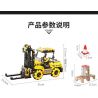 SHOW OFF CONTROL BC-12 LẬP TRÌNH XE NÂNG MAILUN bộ đồ chơi xếp lắp ráp ghép mô hình Technic Kỹ Thuật Công Nghệ Cao Mô Hình Phương Tiện 736 khối