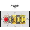 SHOW OFF CONTROL BC-12 LẬP TRÌNH XE NÂNG MAILUN bộ đồ chơi xếp lắp ráp ghép mô hình Technic Kỹ Thuật Công Nghệ Cao Mô Hình Phương Tiện 736 khối