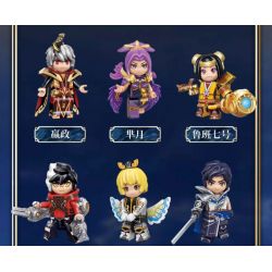 QMAN ENLIGHTEN KEEPPLEY K78009 78009 KING OF GLORY MINIFIGURES PHIÊN BẢN THỨ 3 (ĐUỔI THEO CON NAI) MÔ HÌNH CỔ ĐIỂN bộ đồ chơi xếp lắp ráp ghép mô hình Movie & Game Phim Và Trò Chơi