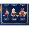 QMAN ENLIGHTEN KEEPPLEY K78009 78009 KING OF GLORY MINIFIGURES PHIÊN BẢN THỨ 3 (ĐUỔI THEO CON NAI) MÔ HÌNH CỔ ĐIỂN bộ đồ chơi xếp lắp ráp ghép mô hình Movie & Game Phim Và Trò Chơi