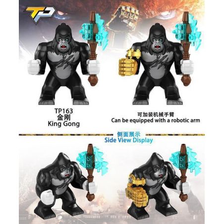 TP 163 GODZILLA VS KONG 2 MINIFIGURE bộ đồ chơi xếp lắp ráp ghép mô hình Movie & Game KING KONG Phim Và Trò Chơi
