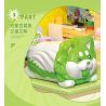 BALODY 21183 PHÁP SƯ RAU CỦ CĂN HỘ CHÓ BẮP CẢI bộ đồ chơi xếp lắp ráp ghép mô hình 560 khối
