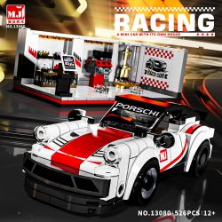 BEAUTY AND 13080 XE PORSCHE 911 6 CỬA bộ đồ chơi xếp lắp ráp ghép mô hình Speed Champions Racing Cars Đua Xe Công Thức 530 khối