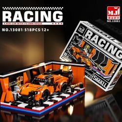 BEAUTY AND 13081 XE SÁU LƯỚI APOLLO bộ đồ chơi xếp lắp ráp ghép mô hình Speed Champions Racing Cars Đua Xe Công Thức 518 khối