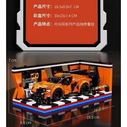 BEAUTY AND 13081 XE SÁU LƯỚI APOLLO bộ đồ chơi xếp lắp ráp ghép mô hình Speed Champions Racing Cars Đua Xe Công Thức 518 khối