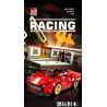 BEAUTY AND 13082 XE SÁU LƯỚI FERRARI bộ đồ chơi xếp lắp ráp ghép mô hình Speed Champions Racing Cars Đua Xe Công Thức 530 khối