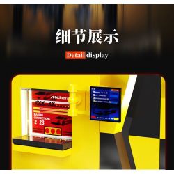 BEAUTY AND 13083 XE SÁU KHUNG MCLAREN GT bộ đồ chơi xếp lắp ráp ghép mô hình Speed Champions Racing Cars Đua Xe Công Thức 489 khối