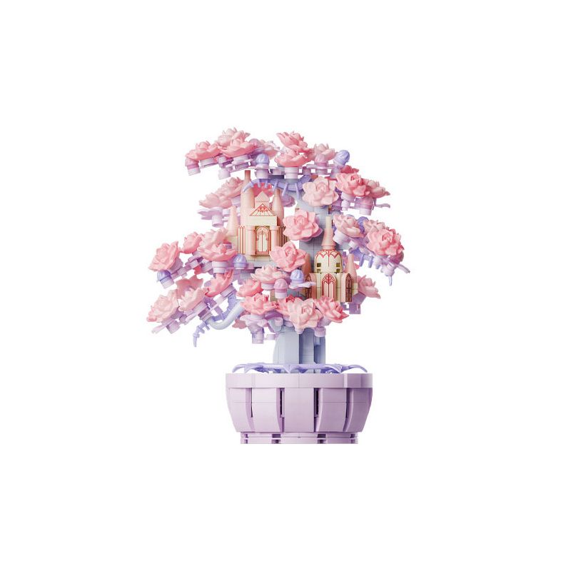 GEKKOSHA 802806 MÙA HOA ANH ĐÀO GIẤC MƠ bộ đồ chơi xếp lắp ráp ghép mô hình CHERRY BLOSSOM SEASON