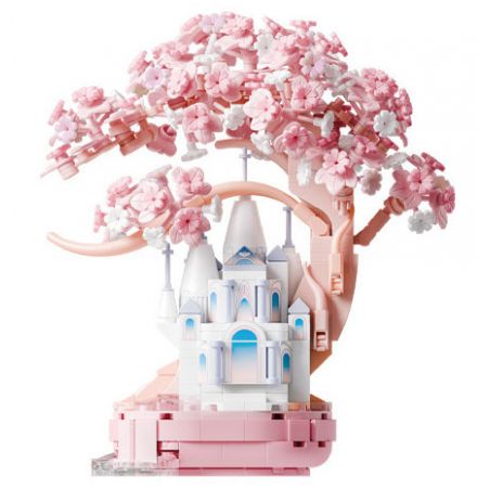 GEKKOSHA 802805 MÙA HOA ANH ĐÀO DƯỚI TÁN CÂY XUÂN bộ đồ chơi xếp lắp ráp ghép mô hình CHERRY BLOSSOM SEASON