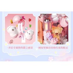 GEKKOSHA 802808 MÙA HOA ANH ĐÀO XỨ SỞ RƠI MỘNG MƠ bộ đồ chơi xếp lắp ráp ghép mô hình CHERRY BLOSSOM SEASON 1372 khối