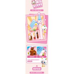 SEMBO 616202 616203 616204 616201 DỄ THƯƠNG TUYỆT VỜI LÂU ĐÀI HÀNH TINH CẢM XÚC 4 MÔ HÌNH TIỀN SẢNH GƯƠNG MA THUẬT TÌNH YÊU ĐỈNH HAOHAO NHÀ KÍNH HOÀNG GIA ĐAM MÊ LỚP HỌC TRUNG THỰC bộ đồ chơi xếp lắp ráp ghép mô hình Movie & Game Phim Và Trò Chơi 582 khối