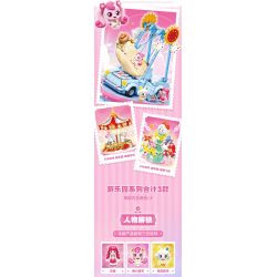 SEMBO 616207 CÔNG VIÊN GIẢI TRÍ TUYỆT VỜI VÀ DỄ THƯƠNG NHỮNG CHIẾC XE THUYỀN BẬP BÊNH bộ đồ chơi xếp lắp ráp ghép mô hình Movie & Game Phim Và Trò Chơi 716 khối