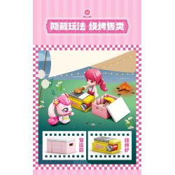 SEMBO 616207 CÔNG VIÊN GIẢI TRÍ TUYỆT VỜI VÀ DỄ THƯƠNG NHỮNG CHIẾC XE THUYỀN BẬP BÊNH bộ đồ chơi xếp lắp ráp ghép mô hình Movie & Game Phim Và Trò Chơi 716 khối