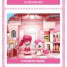SEMBO 616208 TUYỆT VỜI VÀ DỄ THƯƠNG LOVE ROSE BAKERY bộ đồ chơi xếp lắp ráp ghép mô hình Movie & Game Phim Và Trò Chơi 1334 khối