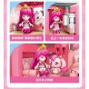 SEMBO 616208 TUYỆT VỜI VÀ DỄ THƯƠNG LOVE ROSE BAKERY bộ đồ chơi xếp lắp ráp ghép mô hình Movie & Game Phim Và Trò Chơi 1334 khối