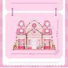 SEMBO 616208 TUYỆT VỜI VÀ DỄ THƯƠNG LOVE ROSE BAKERY bộ đồ chơi xếp lắp ráp ghép mô hình Movie & Game Phim Và Trò Chơi 1334 khối