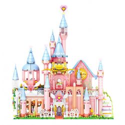 SEMBO 616217 TUYỆT VỜI VÀ DỄ THƯƠNG PHIÊN BẢN DELUXE PLANET CASTLE bộ đồ chơi xếp lắp ráp ghép mô hình Movie & Game Phim Và Trò Chơi 1622 khối