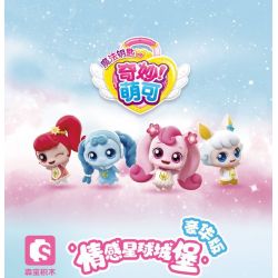 SEMBO 616217 TUYỆT VỜI VÀ DỄ THƯƠNG PHIÊN BẢN DELUXE PLANET CASTLE bộ đồ chơi xếp lắp ráp ghép mô hình Movie & Game Phim Và Trò Chơi 1622 khối