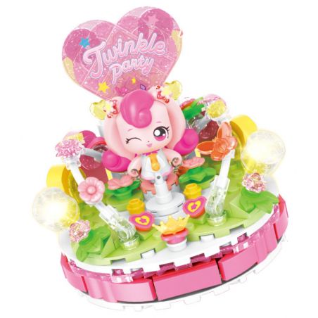 SEMBO 616218 TUYỆT VỜI MENGKE BUỔI HÒA NHẠC HÁT YUEYIN bộ đồ chơi xếp lắp ráp ghép mô hình Movie & Game Phim Và Trò Chơi 241 khối