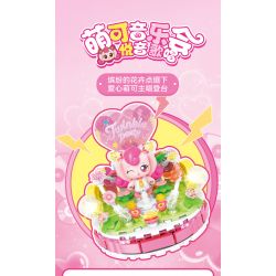 SEMBO 616218 TUYỆT VỜI MENGKE BUỔI HÒA NHẠC HÁT YUEYIN bộ đồ chơi xếp lắp ráp ghép mô hình Movie & Game Phim Và Trò Chơi 241 khối