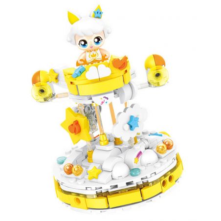 SEMBO 616220 TUYỆT VỜI MENGKE ĐÀN PIANO GENTING HÒA NHẠC bộ đồ chơi xếp lắp ráp ghép mô hình Movie & Game Phim Và Trò Chơi 278 khối