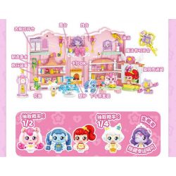 SEMBO 616222 MENKE TUYỆT VỜI CUỐN SÁCH MA THUẬT CỦA HỌC VIỆN bộ đồ chơi xếp lắp ráp ghép mô hình Movie & Game Phim Và Trò Chơi 650 khối