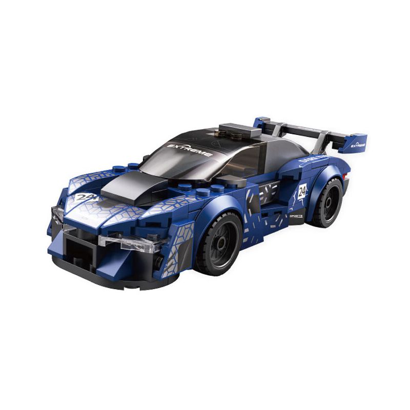 CADA DOUBLEE C55051 55051 BÓNG ĐÊM TỐI TĂM bộ đồ chơi xếp lắp ráp ghép mô hình Speed Champions Racing Cars Đua Xe Công Thức 162 khối
