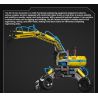 MouldKing 17060 Mould King 17060 MÁY XÚC MỌI ĐỊA HÌNH bộ đồ chơi xếp lắp ráp ghép mô hình Technic PNEUMATIC ALL-TERRAIN EXCAVATOR Kỹ Thuật Công Nghệ Cao Mô Hình Phương Tiện 1392 khối