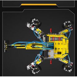 MouldKing 17060 Mould King 17060 MÁY XÚC MỌI ĐỊA HÌNH bộ đồ chơi xếp lắp ráp ghép mô hình Technic PNEUMATIC ALL-TERRAIN EXCAVATOR Kỹ Thuật Công Nghệ Cao Mô Hình Phương Tiện 1392 khối