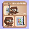 MouldKing 24026 Mould King 24026 MINI QUẦY MÌ RAMEN VÀ MÁY BÁN HÀNG TỰ ĐỘNG bộ đồ chơi xếp lắp ráp ghép mô hình City Thành Phố 256 khối