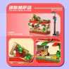 MouldKing 24031 Mould King 24031 MINI TIỆM BÁNH PIZZA bộ đồ chơi xếp lắp ráp ghép mô hình City Thành Phố 246 khối