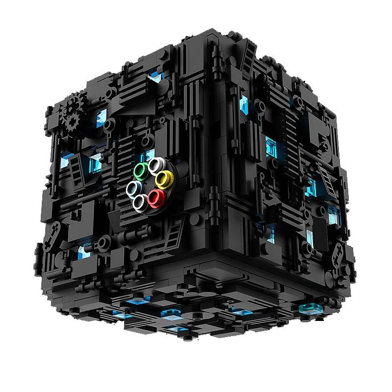 TINGII PUZZLE W32 TIANJI HỘP GIẢI MÃ CƠ CHẾ THẾ HỆ THỨ 7 bộ đồ chơi xếp lắp ráp ghép mô hình Technic Kỹ Thuật Công Nghệ Cao Mô Hình Phương Tiện 1063 khối