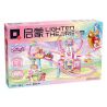 QMAN ENLIGHTEN KEEPPLEY 31018 SÂN CHƠI TÌNH YÊU TỎA SÁNG bộ đồ chơi xếp lắp ráp ghép mô hình Girl Con Gái 901 khối