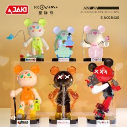 JAKI JK6258 6258 HỘP MÙ GẤU NGÔI SAO MA THUẬT bộ đồ chơi xếp lắp ráp ghép mô hình MAGIC NCOSMOS