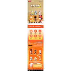 JAKI JK6258 6258 HỘP MÙ GẤU NGÔI SAO MA THUẬT bộ đồ chơi xếp lắp ráp ghép mô hình MAGIC NCOSMOS