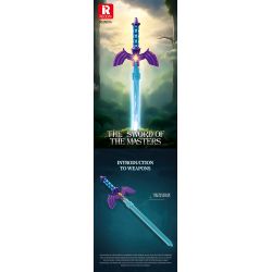 REOBRIX 99014 BẬC THẦY KIẾM bộ đồ chơi xếp lắp ráp ghép mô hình THE SWORD MASTERS 820 khối