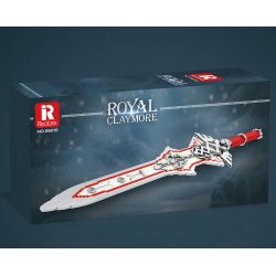 REOBRIX 99015 ĐẠI KIẾM HOÀNG GIA bộ đồ chơi xếp lắp ráp ghép mô hình ROYAL CLAYMORE 981 khối