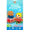 FORANGE FC8136 8136 OCEAN JENGA 6 LOẠI CUA CÁ MẬP NÓC BẠCH TUỘC HỀ RÙA bộ đồ chơi xếp lắp ráp ghép mô hình 646 khối